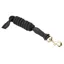 Velociti 2 metres Lusso Leather Lead Rope in Black