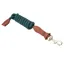 Velociti 2 metres Lusso Leather Lead Rope in Green