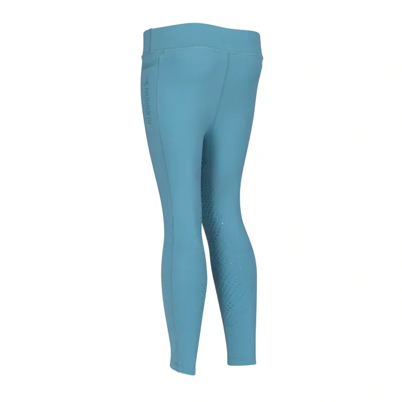 Aubrion Young Rider React Non-Stop Riding Tights in Haze-3