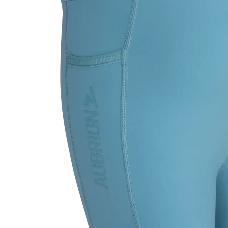 Aubrion Young Rider React Non-Stop Riding Tights in Haze-5