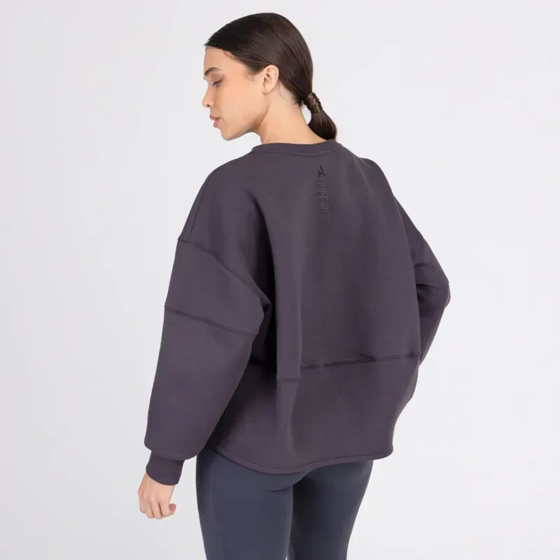 Aubrion React Sweatshirt in Charcoal-1