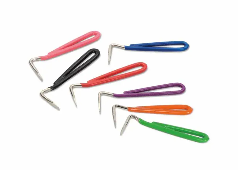 EZI-GROOM Pear Shaped Hoof Pick Purple one size