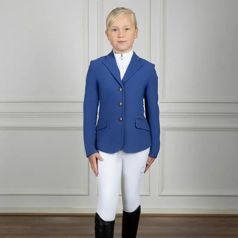 Coldstream Next Generation Ledmore Diamante Show Jacket in Ocean Blue