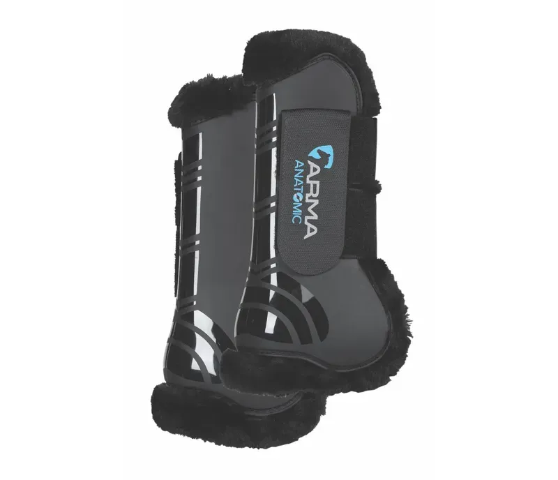 ARMA SupaFleece Tendon Boots BLACK