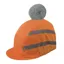 Hi-Vis Vision Water Resistant Deluxe Pom Hat Silk Orange