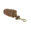 Shires One Size Plain Headcollar Lead Rope in Chocolate