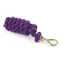 Shires Plain Headcollar Lead Rope 1.8m Purple