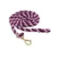 Two Tone Headcollar Lead Rope BLUE/PINK 1.8m