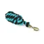 Shires One Size Two Tone Headcollar Lead Rope in Black/Teal