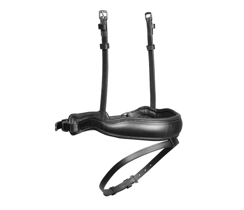 Velociti Lusso Dressage Flash Noseband in Black