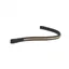 Velociti Rapida Clincher Browband in Black/Brass