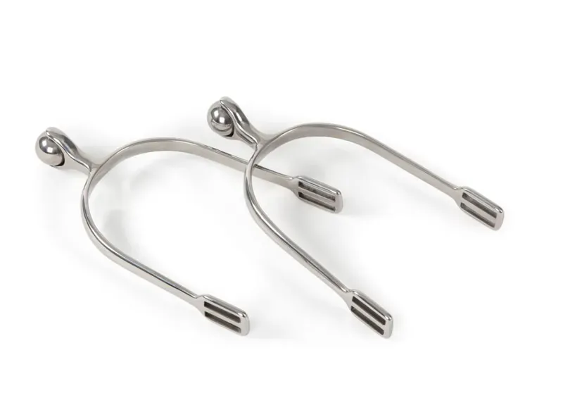 Roller Ball Spurs Stainless Steel