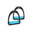 Compositi Kid's Premium Profile Stirrups in Bright Blue