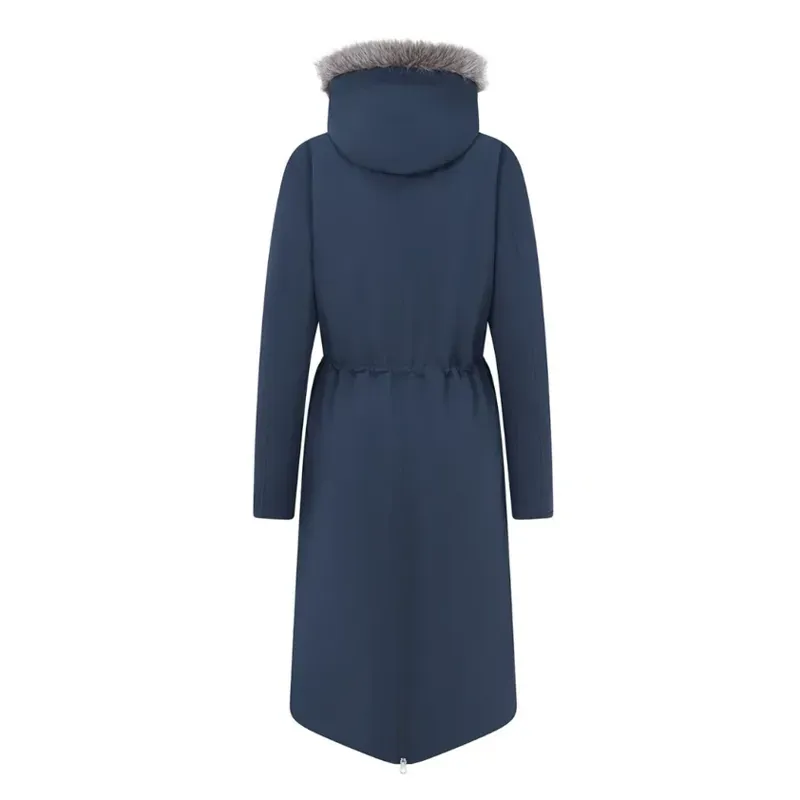 Equetech Inferno Long Heated Waterproof Riding Coat in Navy-3