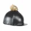 Metallic Hat Cover Black