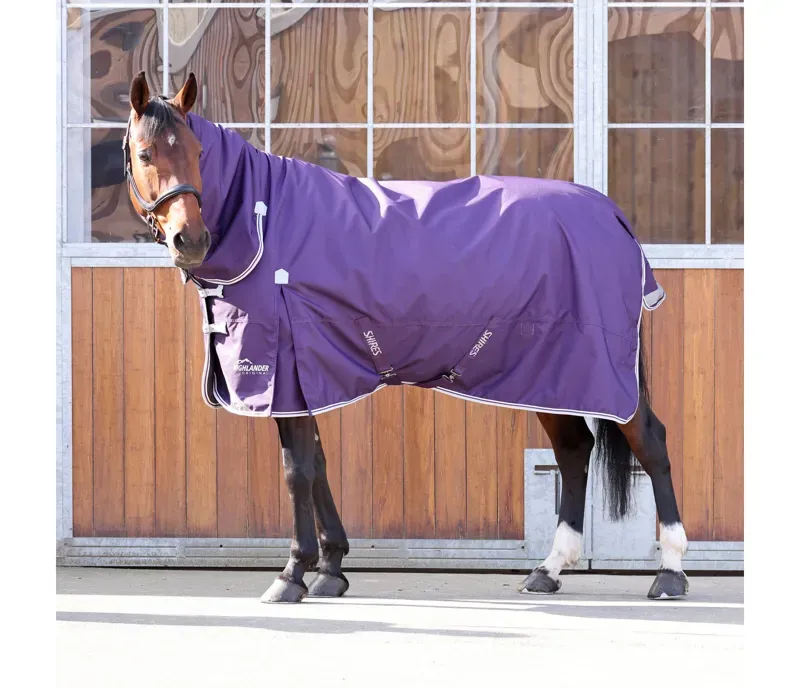 Highlander Original 100 Turnout Combo Rug PLUM