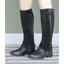 Moretta Suede Half Chaps in Black