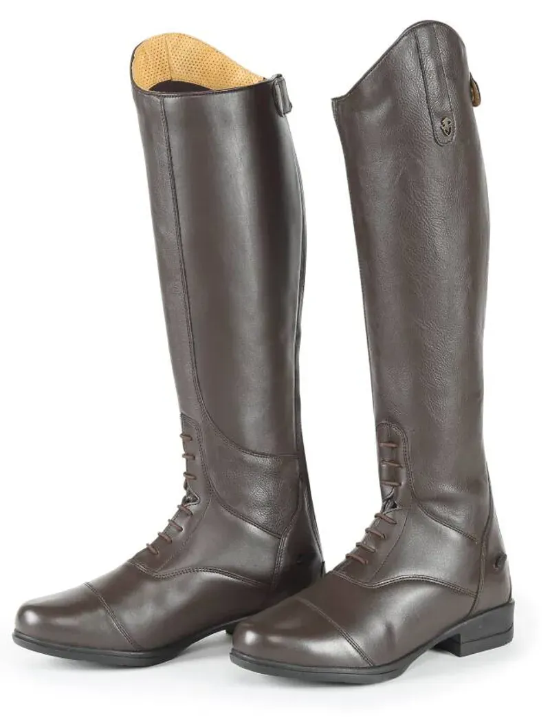 Moretta Gianna Riding Boots Standard Height Brown