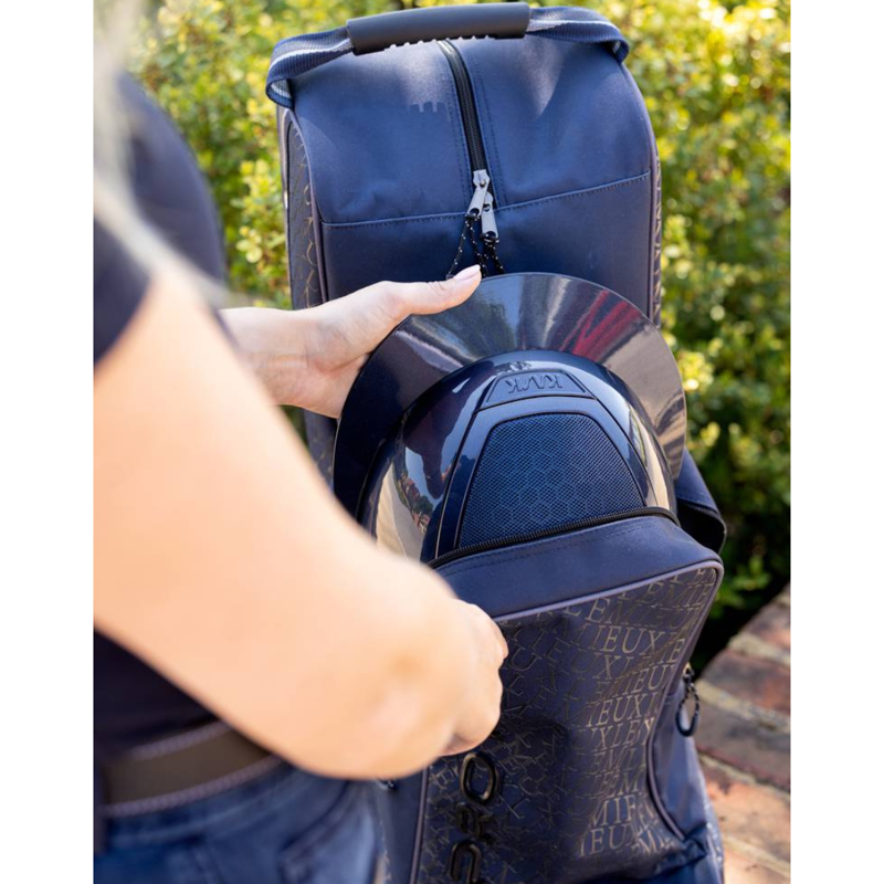LeMieux Elite Pro Boot and Hat Bag Navy-1