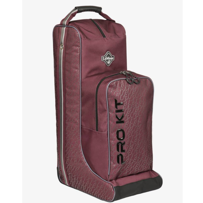 LeMieux Elite Pro Boot and Hat Bag Burgundy