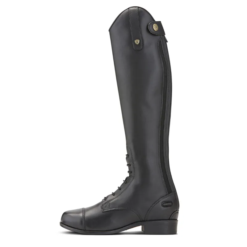 Ariat Kids Heritage Contour Field Zip Tall Riding Boot Black