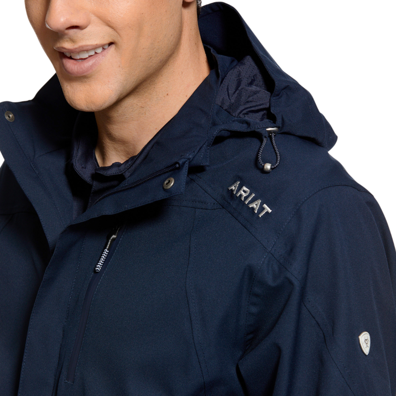 Ariat Men's Coastal Waterproof Jacket Navy-1
