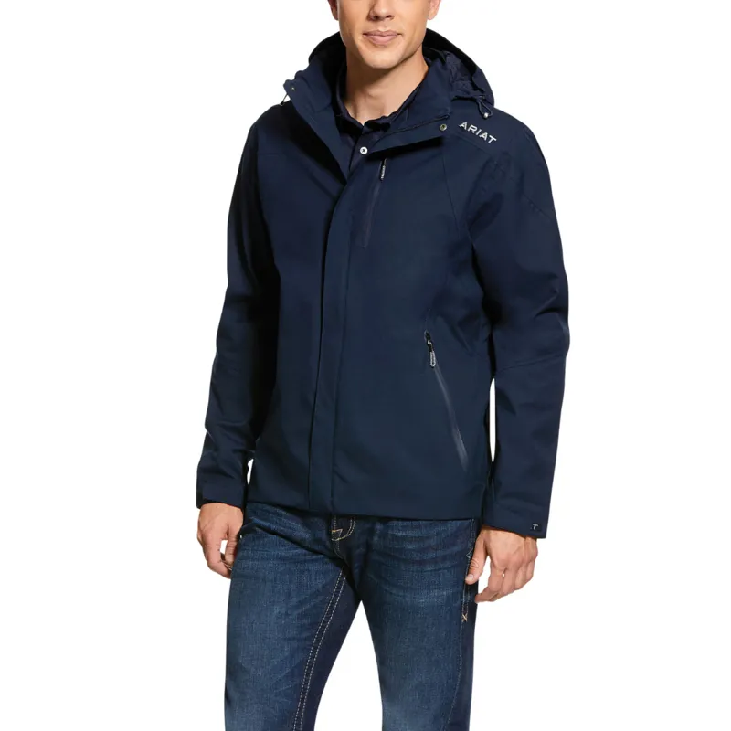 Ariat Men's Coastal Waterproof Jacket Navy