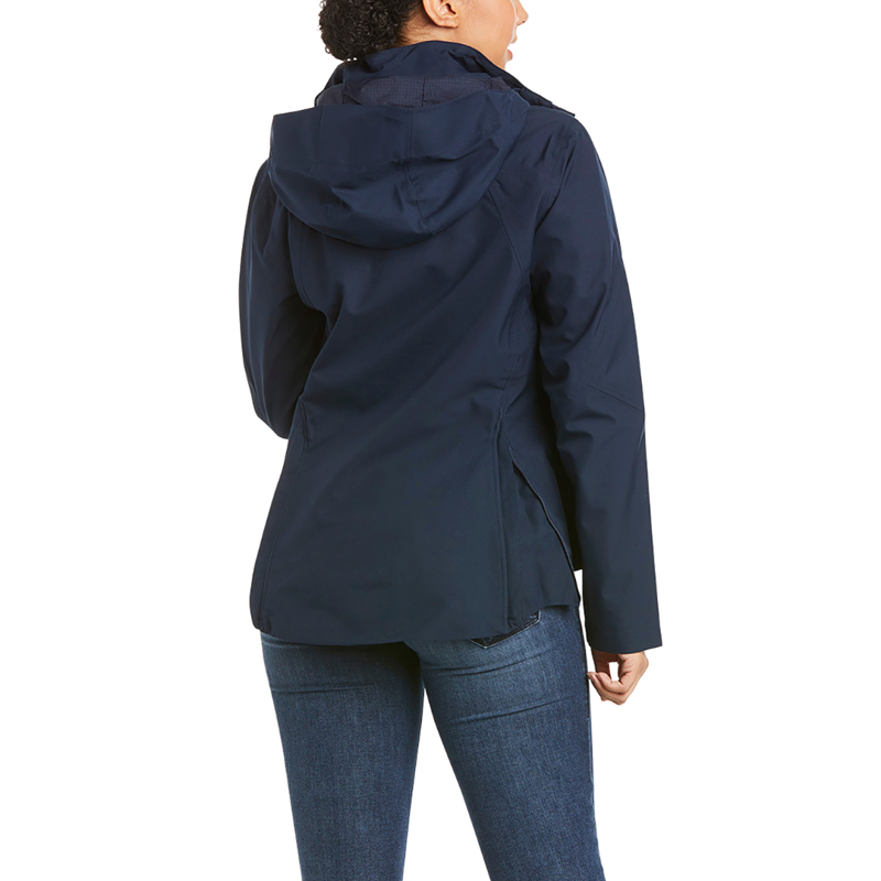 Ariat Women's Coastal Waterproof Jacket Navy-1