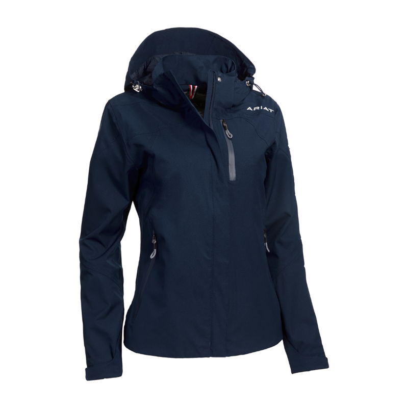 Ariat Women's Coastal Waterproof Jacket Navy-5