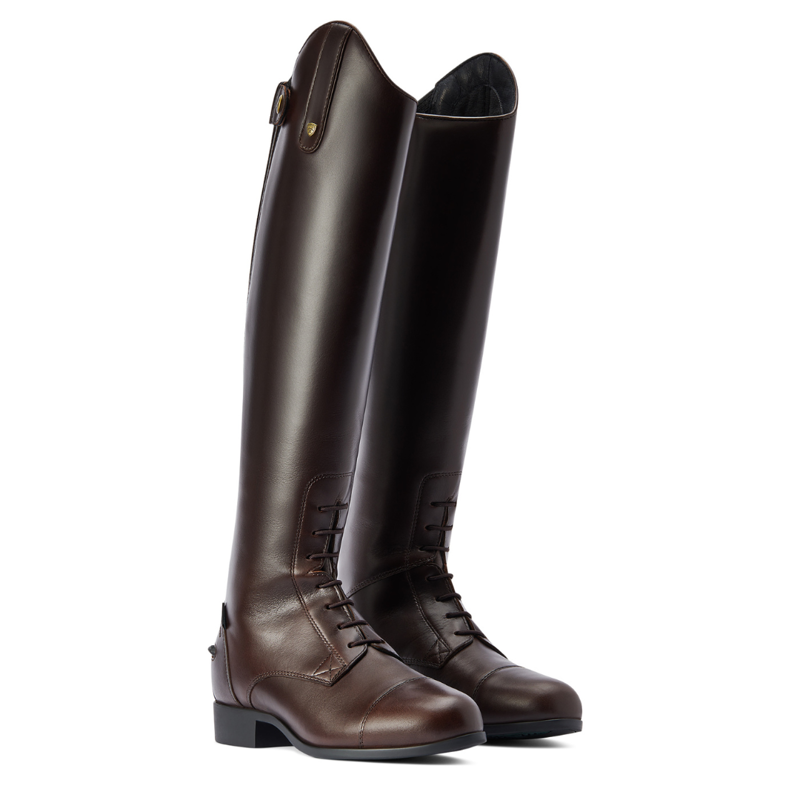 Ariat Women's Heritage Contour II H20 Insulated Long Riding Boot Wax Chocolate-1