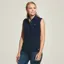 Ariat Women's Prix 2.0 Sleeveless Polo Top Navy