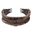 ARMA SupaFleece Contour Girth - Elastic Brown