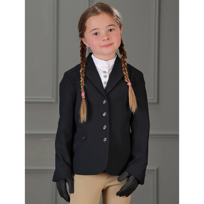 Aubrion Wellington Show Jacket - Young Rider Black-1