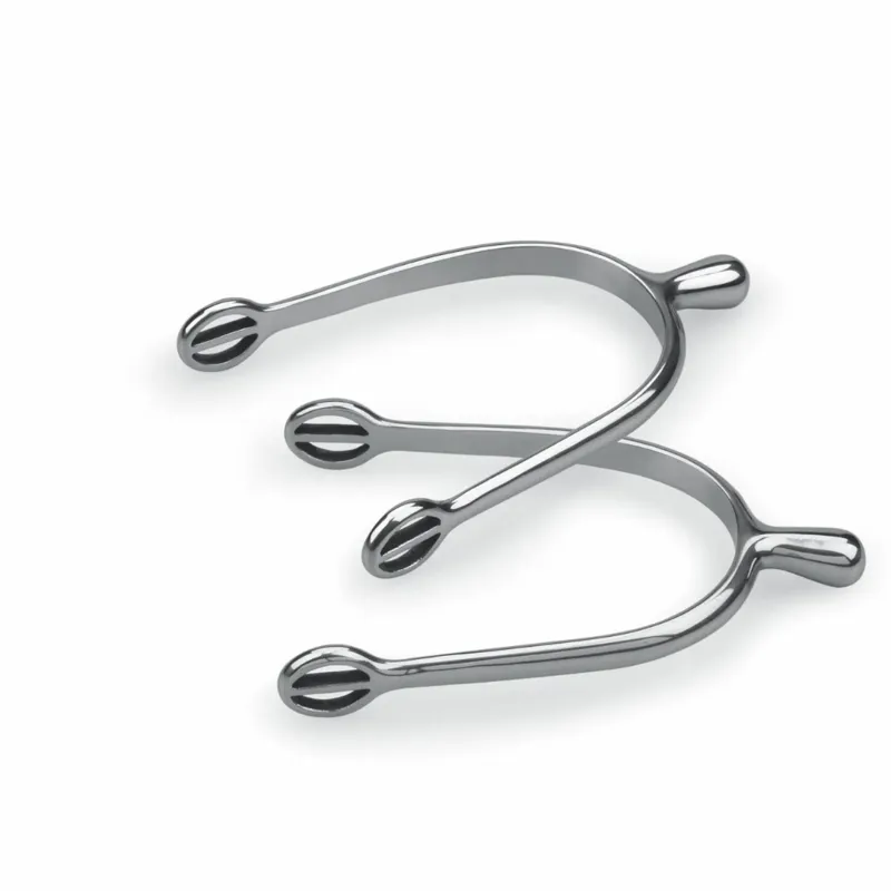 Ball End Spurs - Child STAINLESS STEEL 3/4