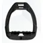 Flex-on Safe-on Stirrups Black - Black - Ultra Grip Inclined - Black