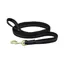 Hy Soft Webbing Lead Rein Without Chain in Black/Grey