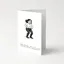 Equetech Breeches Greetings Card in White