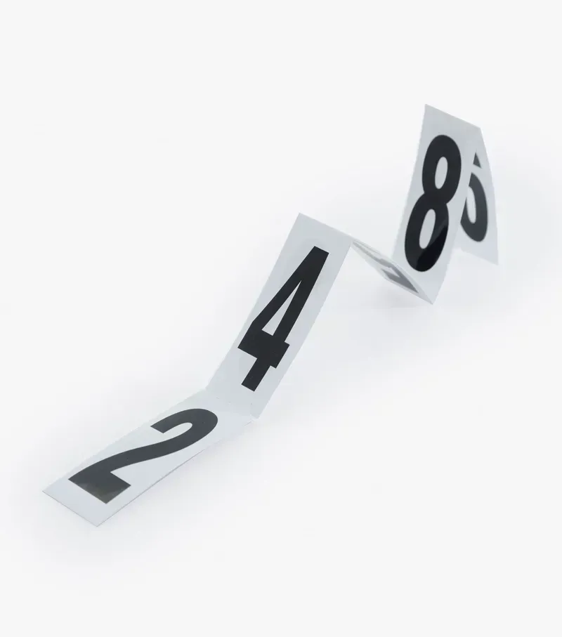 Premier Equine Bridle Competition Number Holder in Black-2