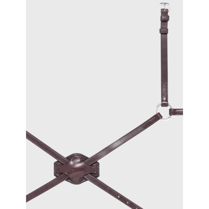 Equiline Mexican Noseband Brown-1