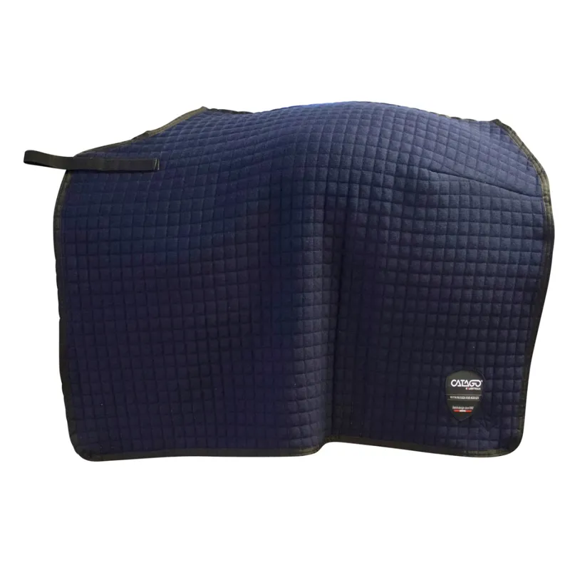 CATAGO Cooler quarter rug navy