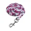 Schockemohle Catch Style Leadrope Grey-Hot Pink-Platin