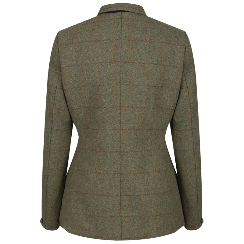 Equetech Claydon Tweed Riding Jacket in Green-1