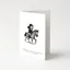 Equetech Diagonal Greetings Card in White