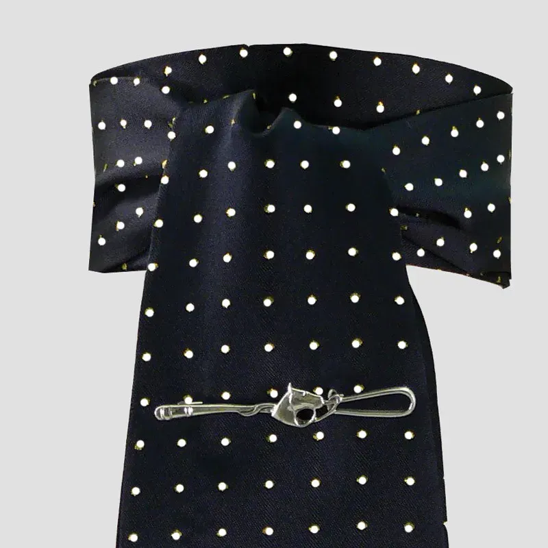 Equetech Pin Spot Riding Stock in Navy/White