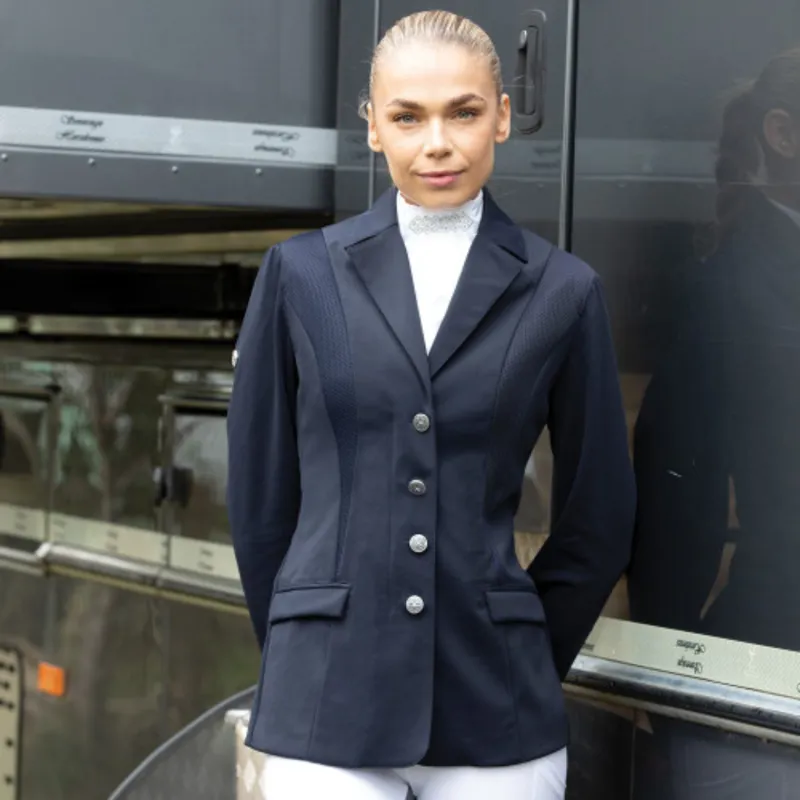 Equetech Freestyle Cool Competition Jacket Navy