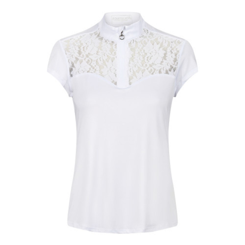 Equetech Mia Lace Competition Shirt White-1