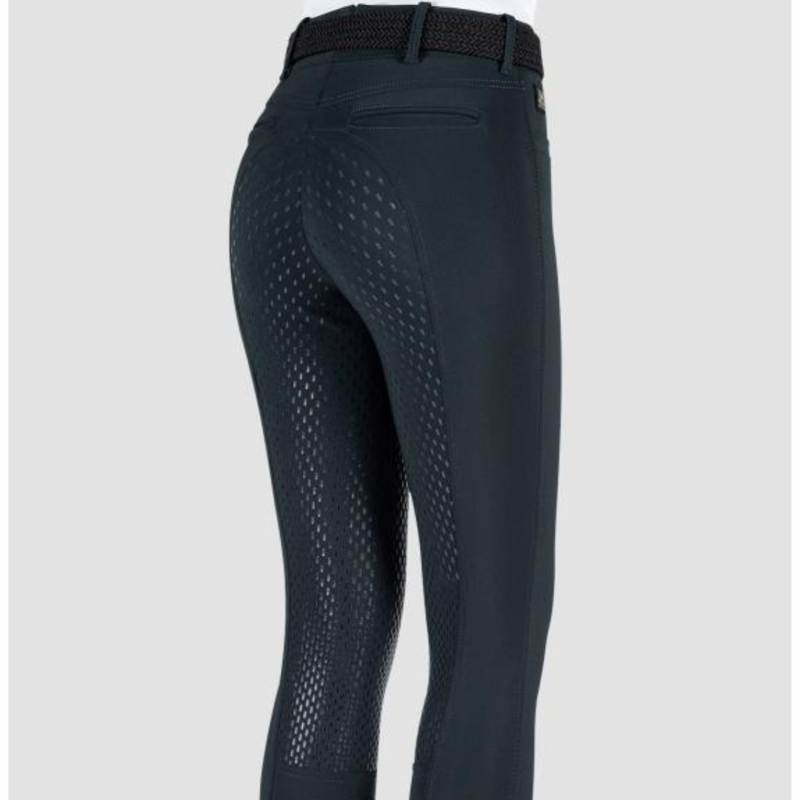 Equiline Adellek Women's Full Grip Breeches Black-1