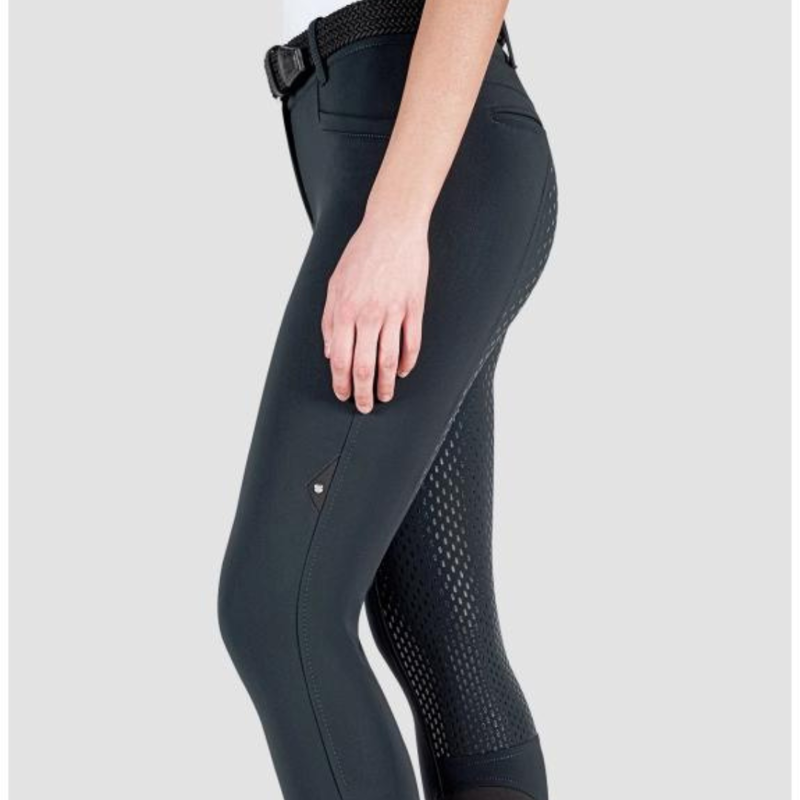 Equiline Adellek Women's Full Grip Breeches Black-2