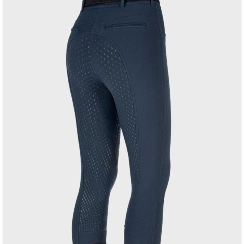 Equiline Arlette Women's Full Grip Breeches Blue-1