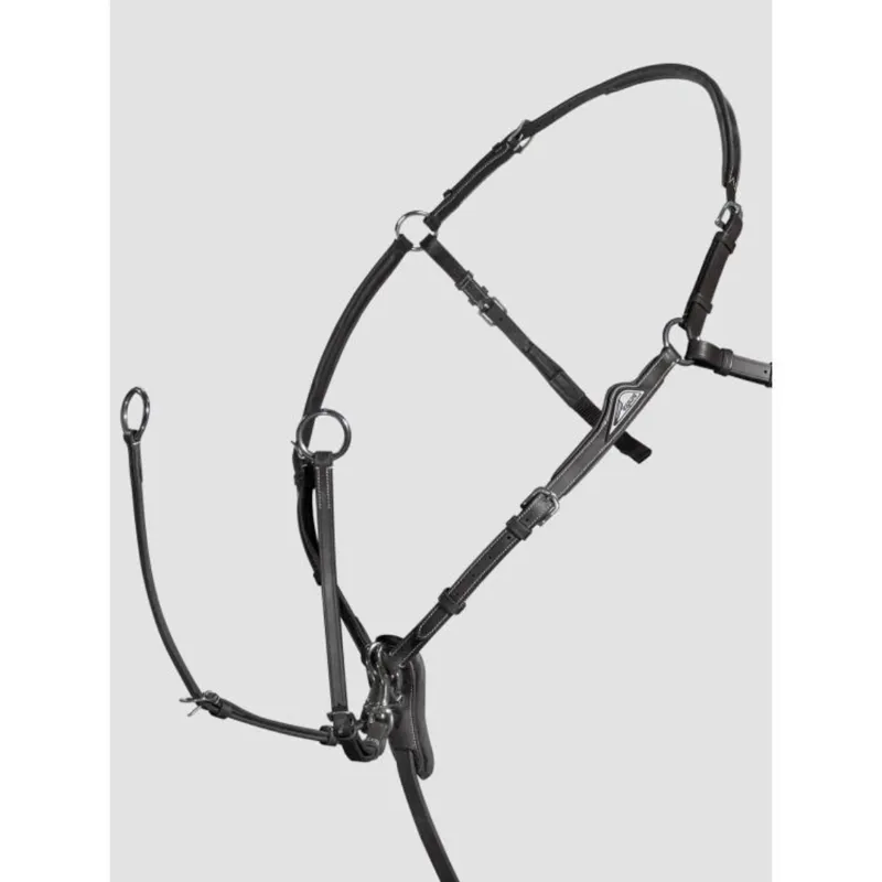 Equiline Breastplate With Martingale Attachment Black